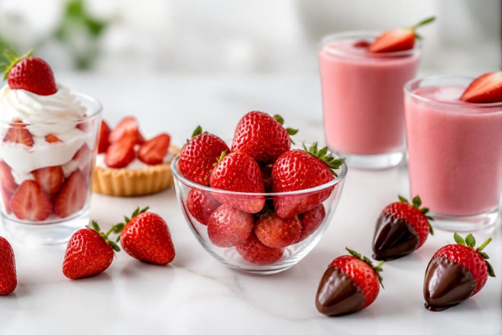découvrez combien de calories contient 100g de fraises et explorez des variantes gourmandes pour savourer ce fruit sain et délicieux.