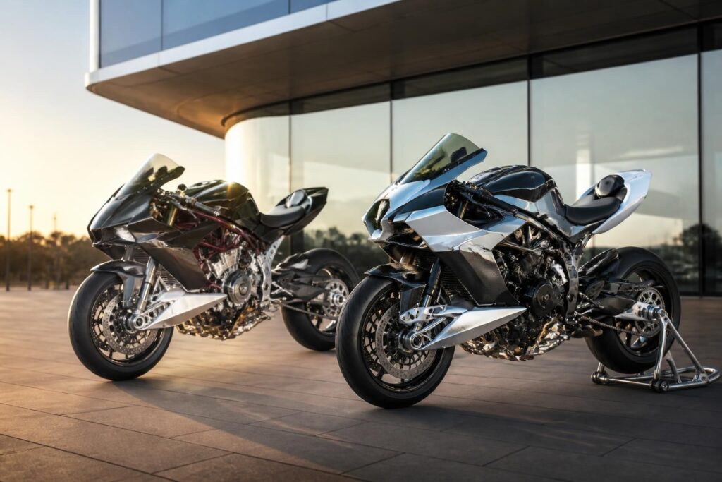 découvrez les prix et les dernières nouveautés des motos d’exception bimota tesi h2 et tera h2, alliant performance et design innovant.