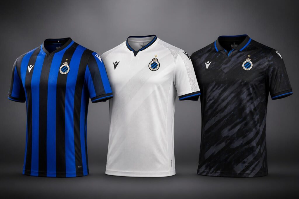 découvrez les maillots officiels de bruges pour la période 2025-2027 : design innovant, modèles exclusifs et toutes les nouveautés du football.